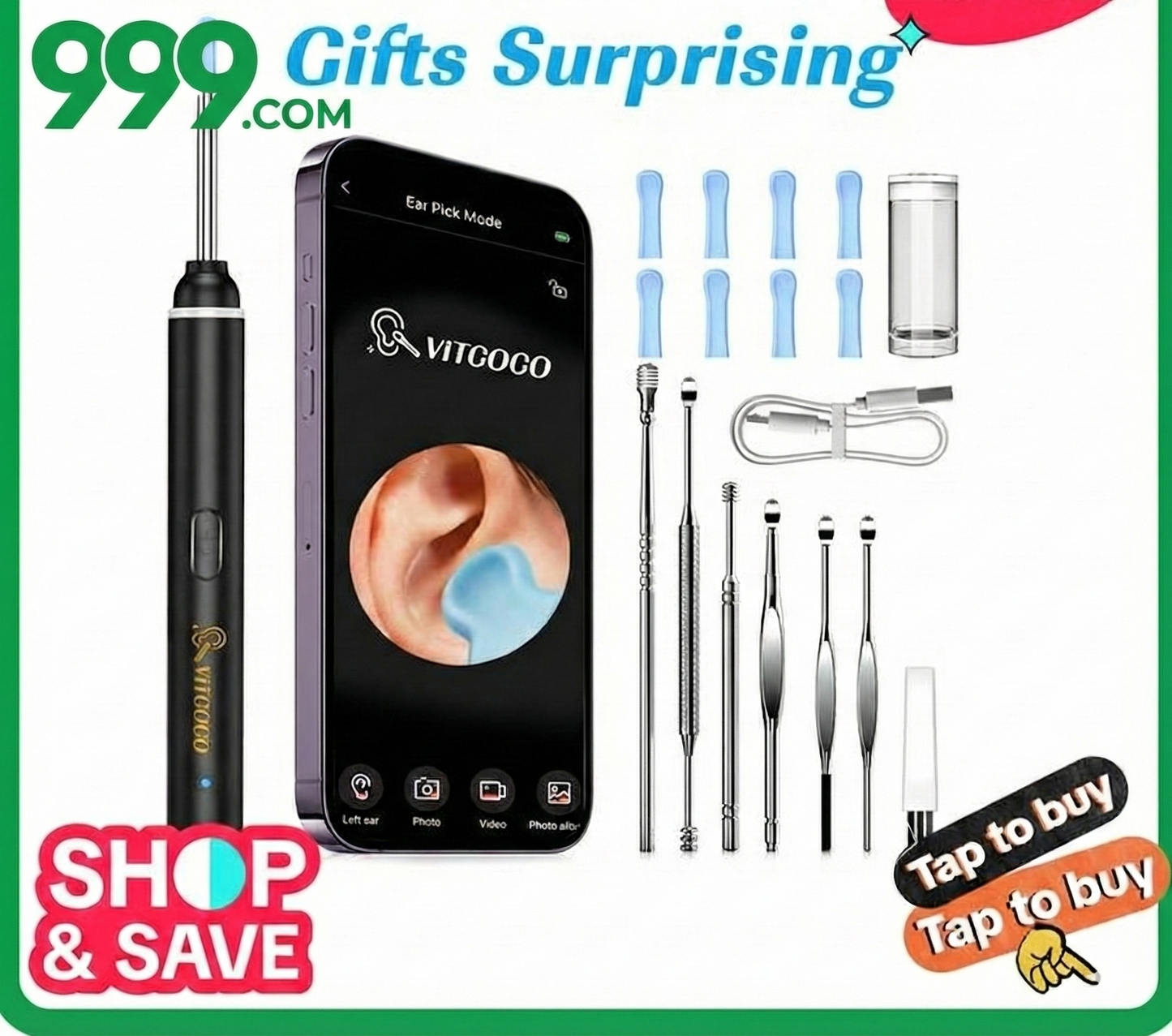 Smart Visual Ear Wax Cleaner